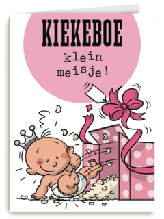 funny mail kiekeboe kleine meisje