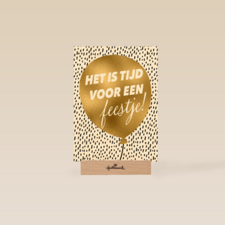 het is tijd voor een feestje