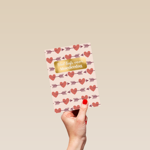 Veel liefs voor moederdag hartjes