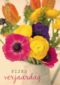 een hele vaas met bloemen