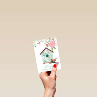 samenwonen kaart vogelhuisje