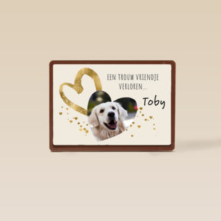 Condoleance huisdier foto