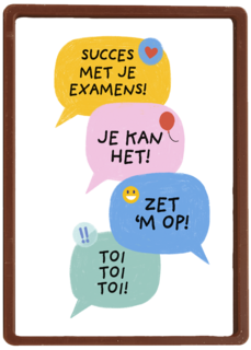 Succes met je examens text