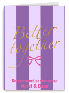 Better Together Huwelijk