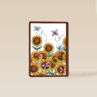 sterkte kaart zonnebloemen matia studio