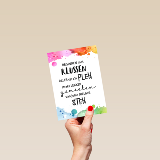 verbouwing kaart beginnen met klussen