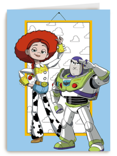 Rijksmuseum X Toy Story kaart Jessie and Buzz
