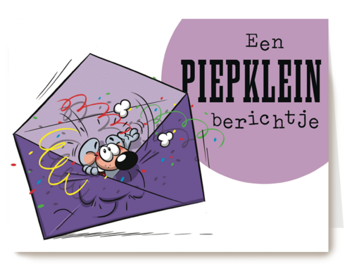 funny mail een piepklein berichtje
