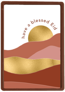 eid mubarak kaart zon