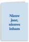 verjaardagskaart man grappig nieuw jaar nieuwe inham