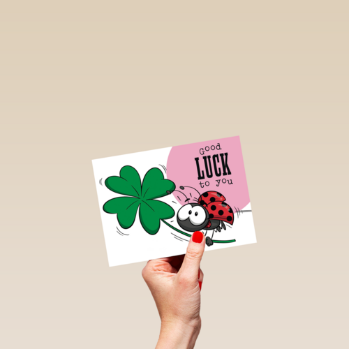 funny mail good luck to you
