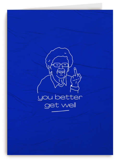 Beterschap kaart you better get well
