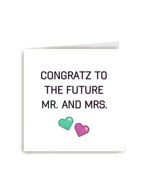 congratz to the couple