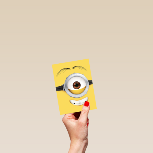 Zomaar kaart Minions