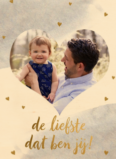 fotokaart vader de liefste dat ben jij