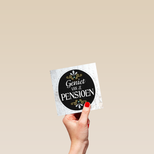 geniet van je pensioen