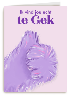 Tek gek Fluffy Hand