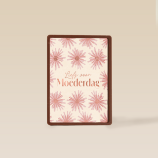 Moederdag liefs roze bloemen