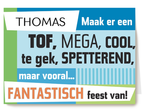 feest jarig verjaardag