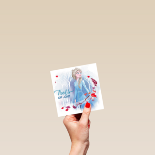 verjaardagskaart Disney Frozen 2 trots op jou