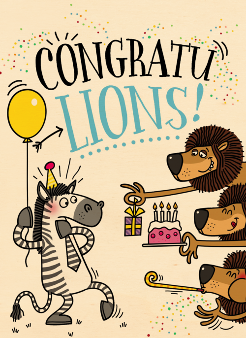verjaardagskaart congratulions
