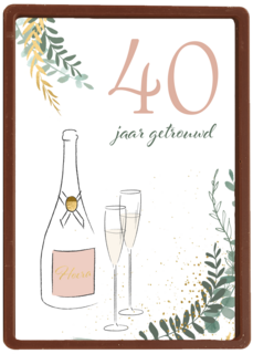 Love Story Fles Getrouwd jaren