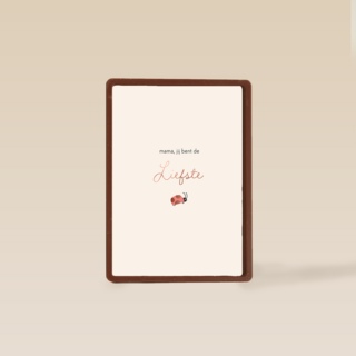 Hoera jij bent de liefste