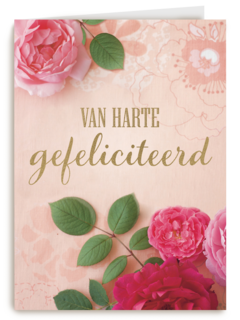 roze rozen kaart