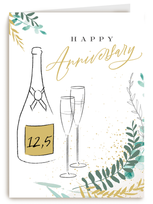 Happy anniversary twelve and a half