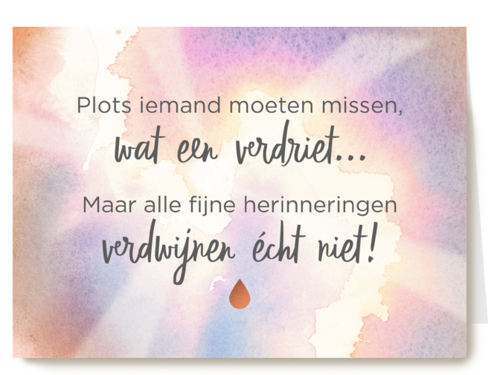 wat een verdriet