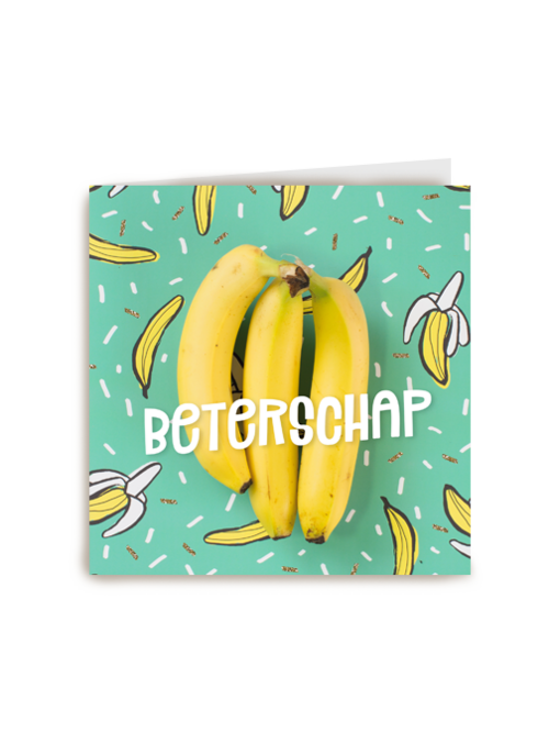Beterschapskaart tros bananen