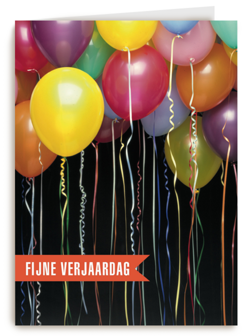 ballonnen fijne verjaardag