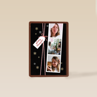 nieuwjaar fotokaart fotostrip 3 kaders