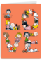Liefde kaart Snoopy LOVE grote letters