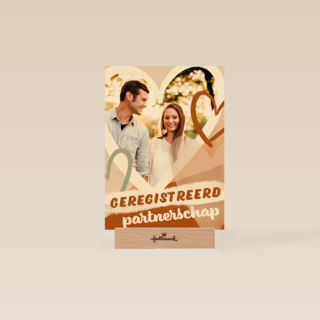 Fotokaart geregistreerd partnerschap