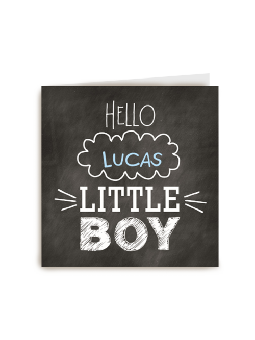 hello little baby boy