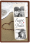 fotokaart save the date strand