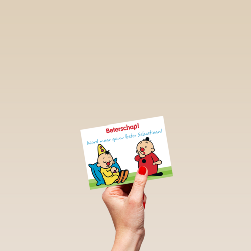 beterschapskaart met bumba