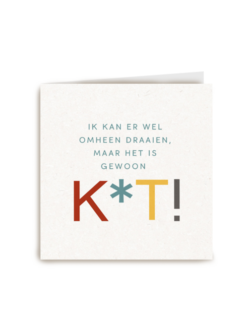 Sterktekaart Dit is gewoon k