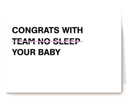 congrats with team no sleep