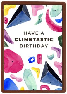 have a climbtastic birthday