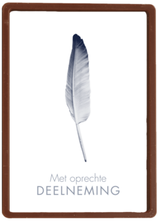 Concoleance veer met oprechte deelneming