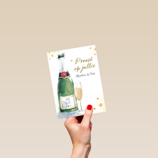 huwelijksjubileum proost op jullie