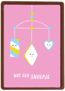 Geboortefelicitatie wat een snoepje
