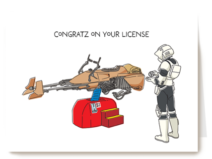 Star Wars Congratz license
