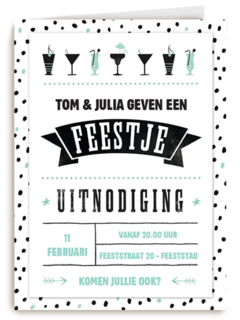 uitnodiging feest uitnodiging