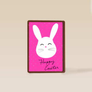 Pasen kaart Paashaas Happy Easter