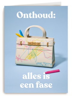 zwangerschap felicitatie andc onthoud alles is een fase