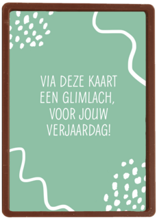 Verjaardagskaart man hip Een glimlach voor jouw verjaardag