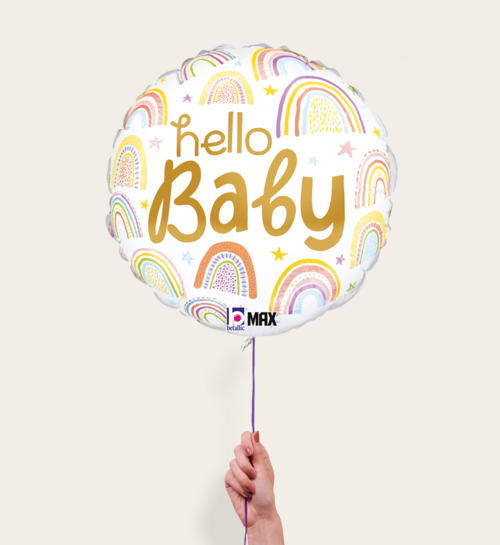 Hello Baby Ballon Multi
